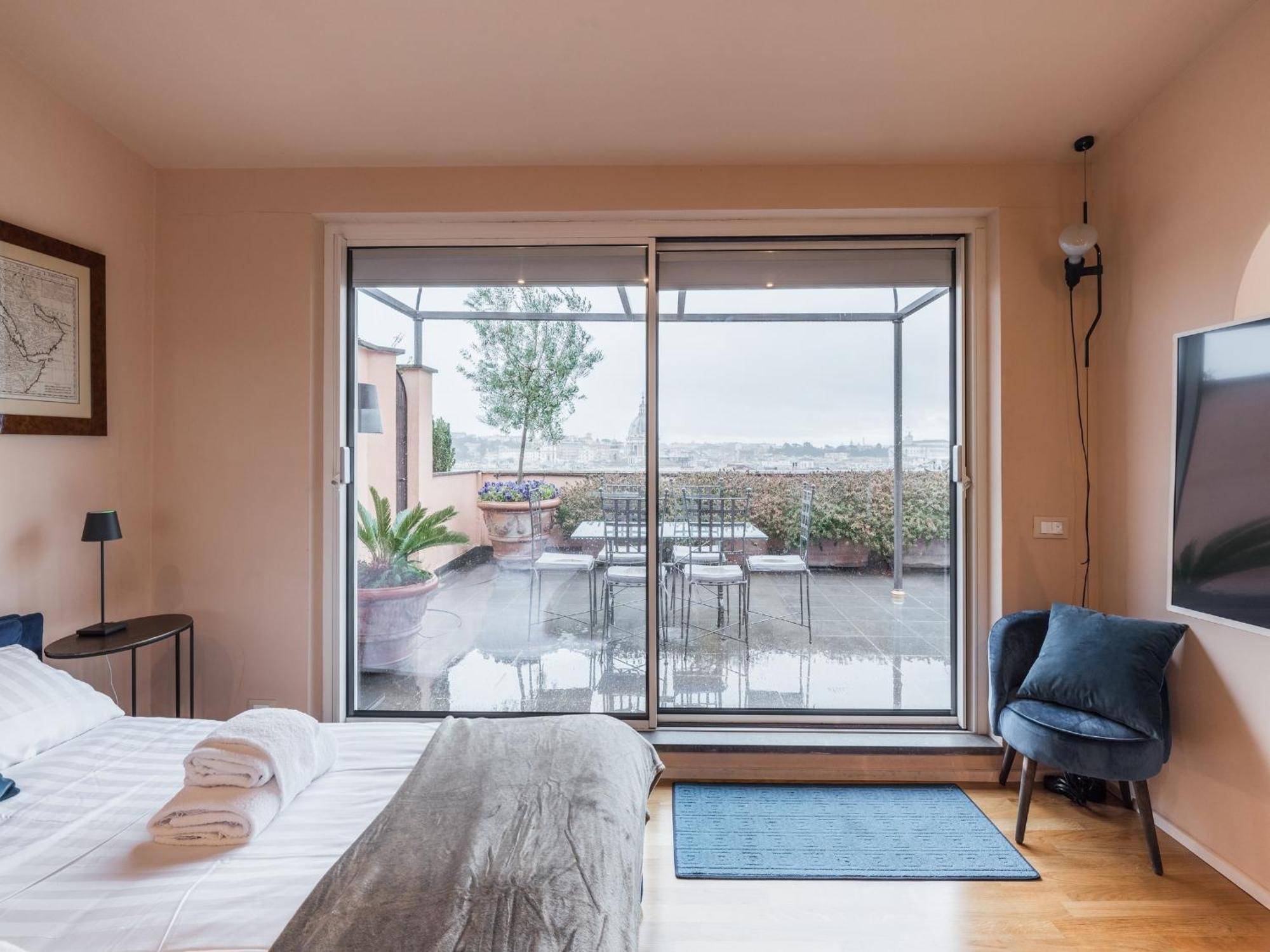 The Best Rent - Spacious Apartment With Terraces With Panoramic View Of روما المظهر الخارجي الصورة