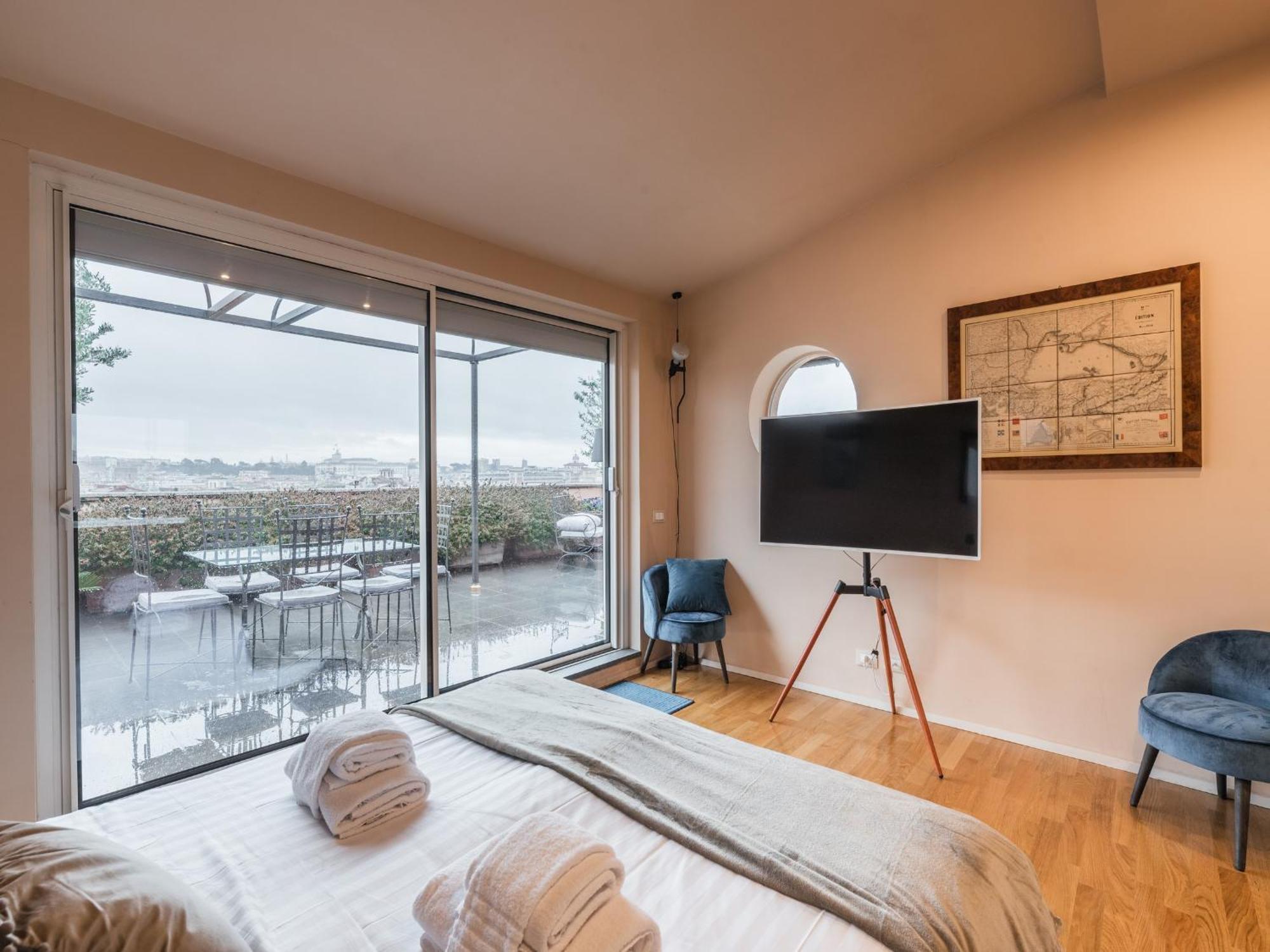 The Best Rent - Spacious Apartment With Terraces With Panoramic View Of روما المظهر الخارجي الصورة